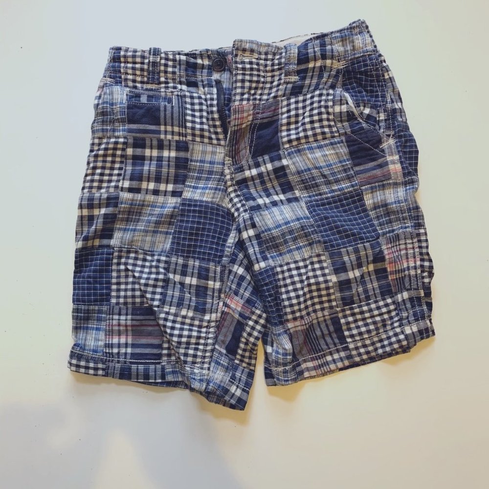 GAP KIDS madras shorts size 10